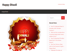 Tablet Screenshot of happydiwali.net